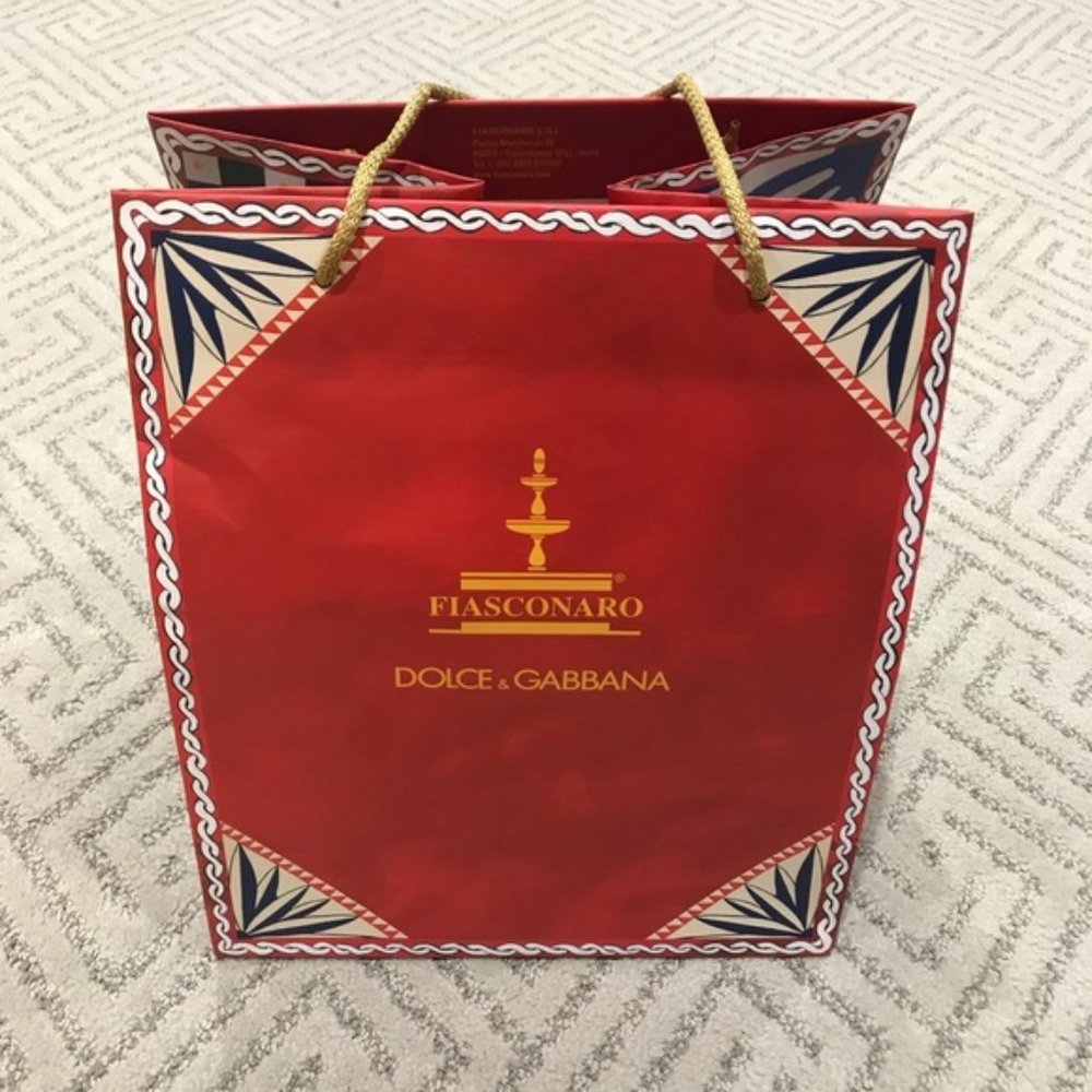 Dolce & Gabbana x fiasconaro shopping bag